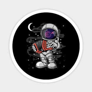 Astronaut Accordion Evergrow EGC Coin To The Moon Crypto Token Cryptocurrency Blockchain Wallet Birthday Gift For Men Women Kids Magnet